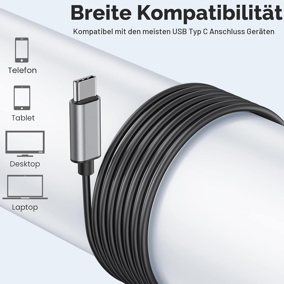 USB C Kopfhörer für Samsung Galaxy S24 S23 Ultra S22 S21 FE S20 A53 A54 USB C Kopfhörer mit Mikrofon