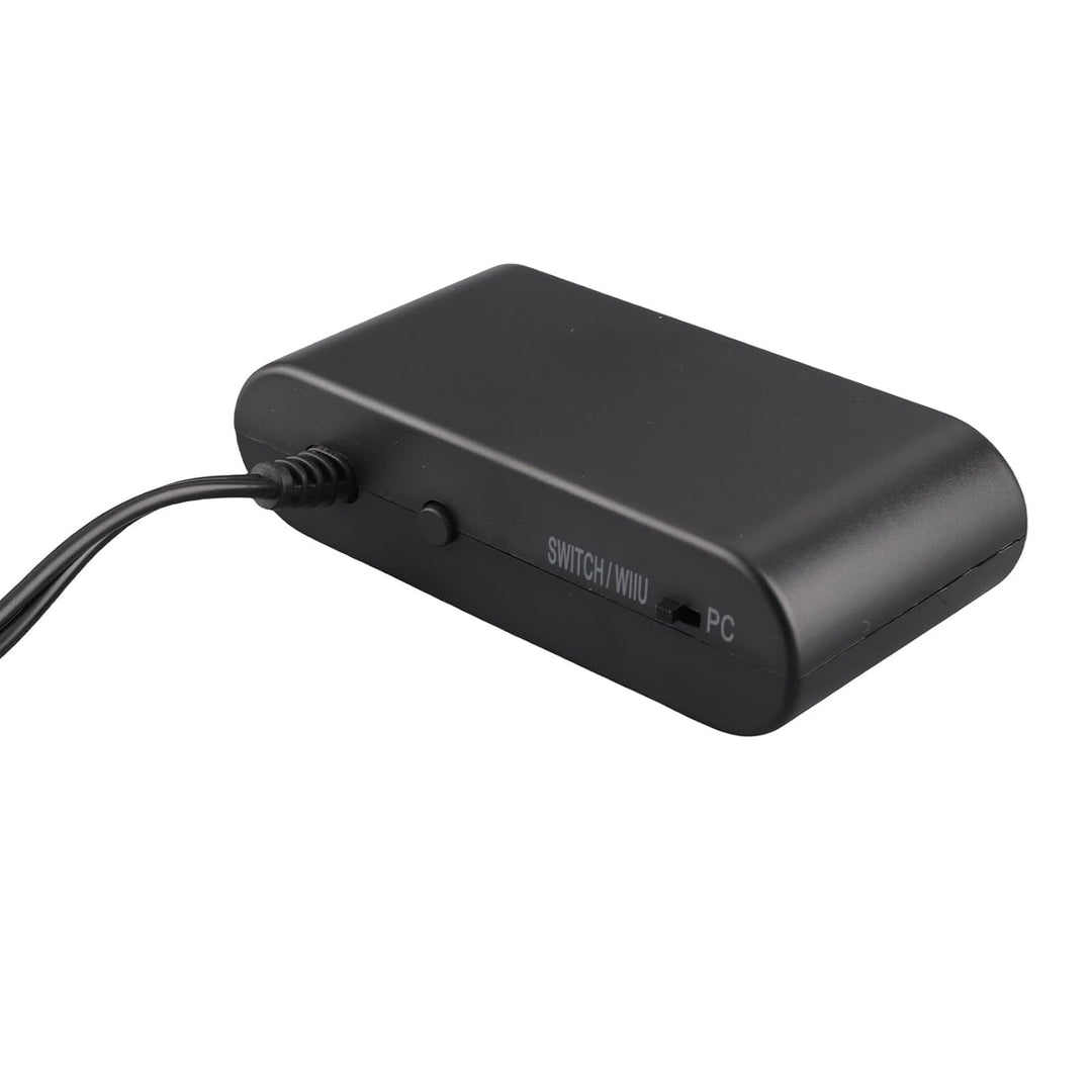 Naroote GC Controller-Adapter mit -Funktion für, PC, 4 Anschlüsse, 3-in-1-Game-Controller-Adapter fü