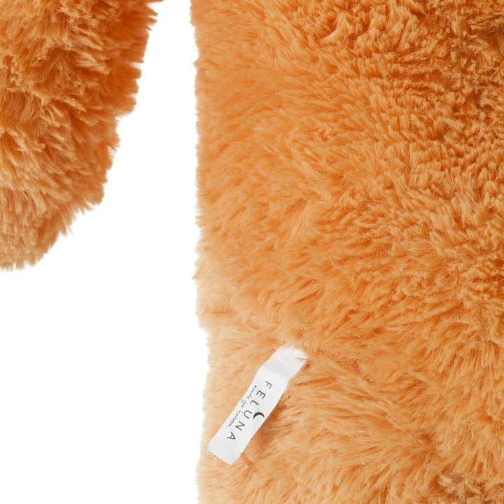 Feluna Riesen Teddybär XXL Kuschelbär 120 cm gross Plüschbär - Original Teddy Bär mit Schleife Hellb
