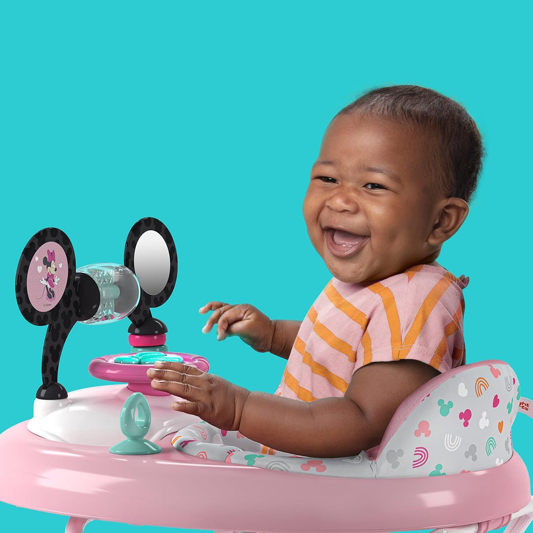 Bright Starts, Disney Baby, Minnie Mouse, Tiny Trek, Forever Besties, 2 in 1 Lauflernhilfe mit abneh