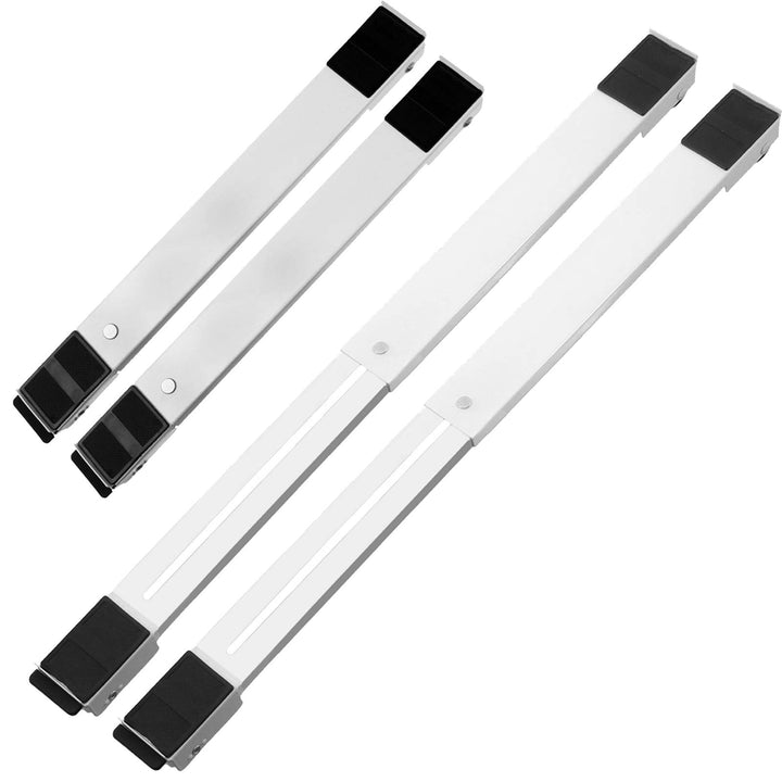 Spares2go Universal-Rollwagen für Kühl-/Gefrierschrank, ausziehbar (40-63 cm, max. 160 kg, 2 Stück)