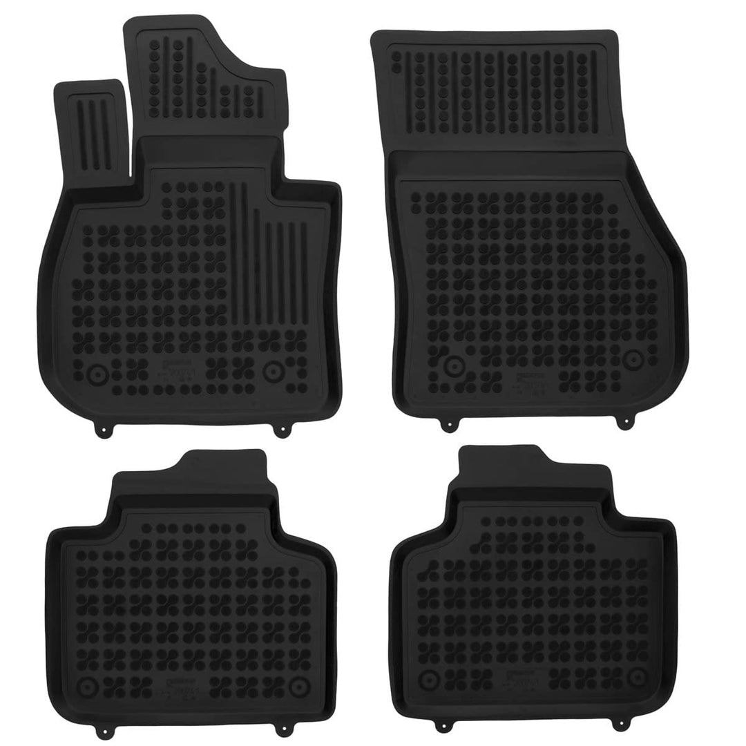 AZUGA Hohe Gummi Fussmatten mit Rand passend für BMW 2er Active Tourer ab 2022/BMW X1 ab 10/2022 (au