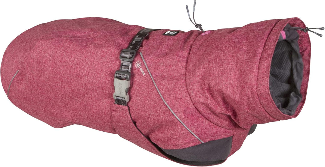 Hurtta Expedition Parka Wintermantel für Hunde, Hundemantel Beetroot, dunkel rosa 60 Rot - Beetroot