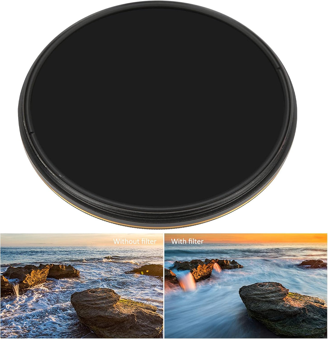 77mm ND Filter, Wasserdichter MRC-ND64-Filter mit Mehrfachbeschichtung, Ultradünnes Graufilter für K
