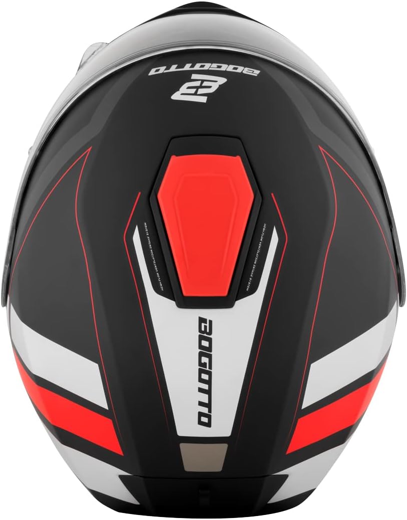 Bogotto FF403 Murata Klapphelm rot/schwarz XS (53/54), rot/schwarz XS (53/54)