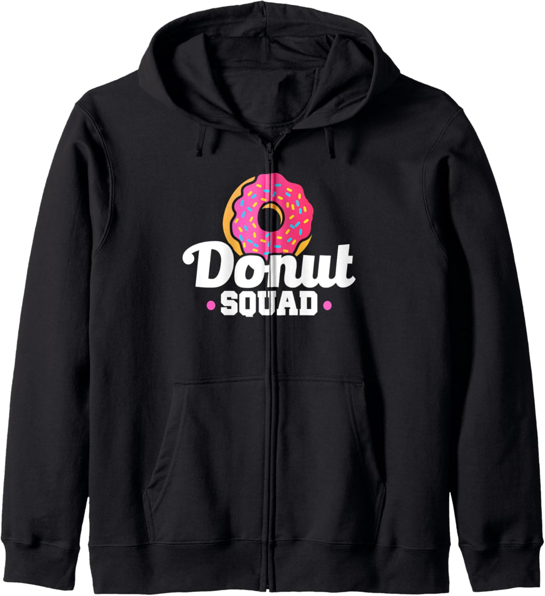 Donut Squad - Lustiger Donut-Spruch Kapuzenjacke