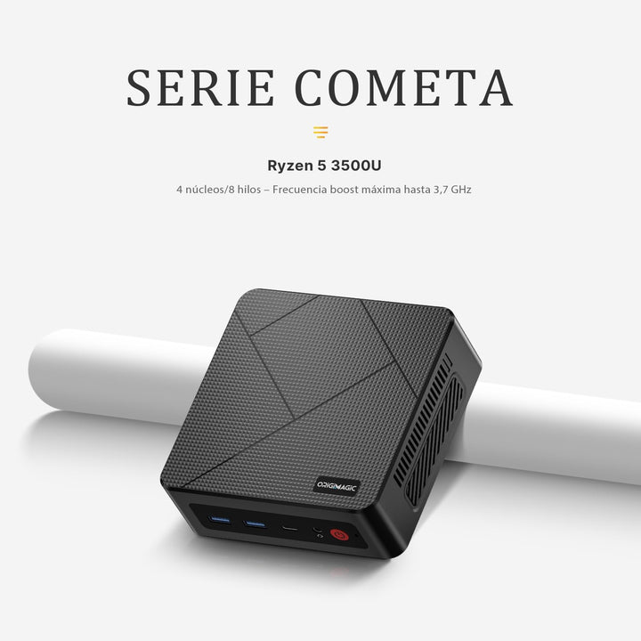 N1 Lite Mini PC, mit AMD Ryzen 7 5700U(bis zu 4,3GHz) Mini Gaming PC, 16GB RAM 512GB SSD Desktop PC,