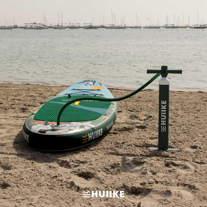 Sup Pumpe Doppelhub - HUIIKE | Pumpe Stand Up Paddle 15 PSI, Luftpumpe Sup Handpumpe Stabil | Handpu