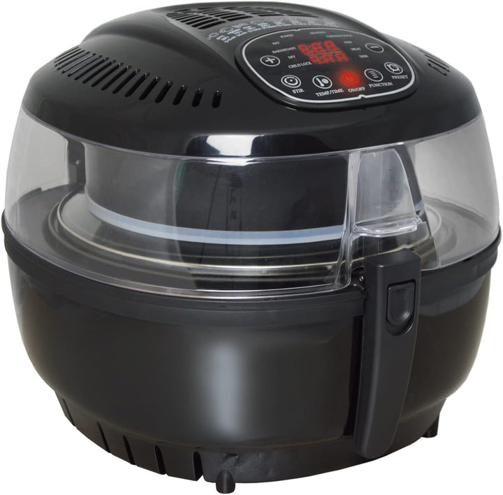 Fritteuse, Heissluft-Multifritteuse, Heissluftfritteuse, ohne Fett - Ofen Multicooker, Mini Backofen
