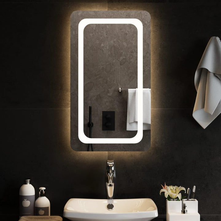 vidaXL LED Badspiegel Beleuchtung Wandspiegel Lichtspiegel Badezimmerspiegel Bad Spiegel Badezimmer