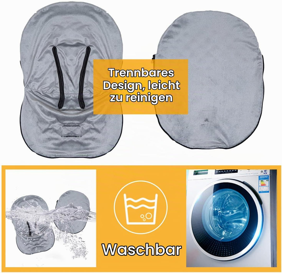 Orzbow Winter Baby Fusssack für Babyschale,Frühjahr Universal Einschlagdecke für Autositz &amp; Maxi-Cos