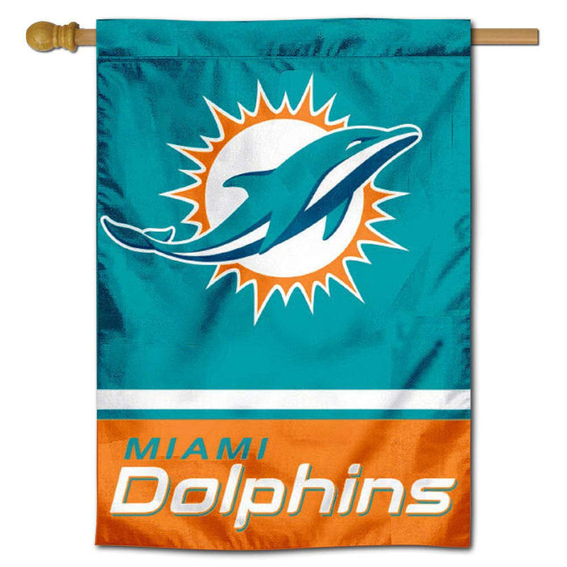 WinCraft Miami Dolphins Two Sided House Flag