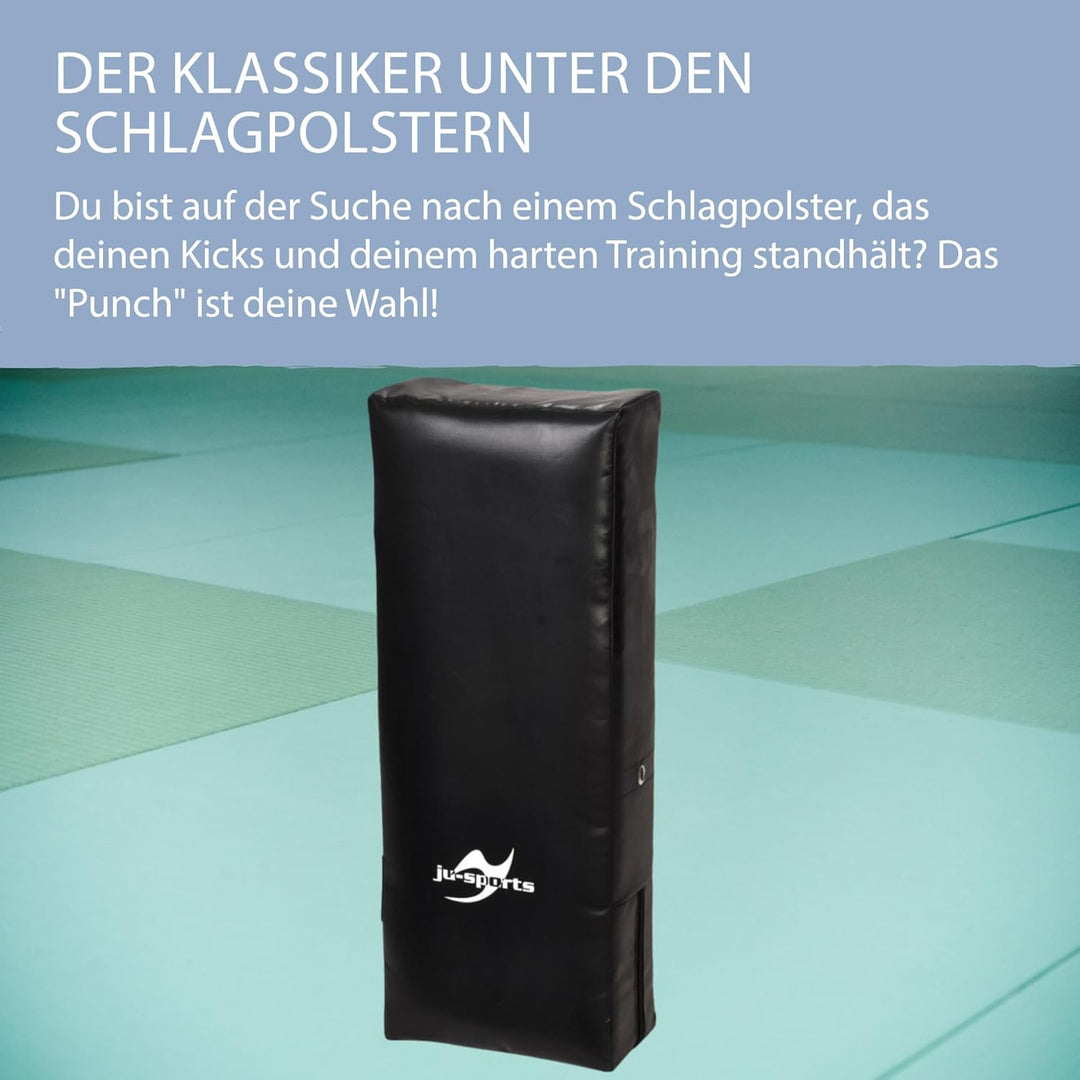 Ju-Sports Schlagpolster Kampfsport Punch gross 75 x 30 x 15cm - Gerade Pratzen Kickboxen & Taekwondo