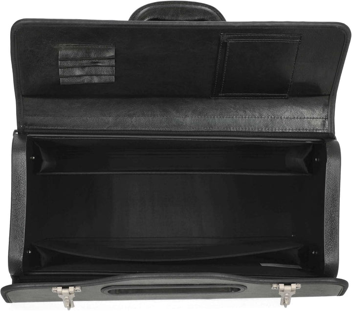 D&N Business Line Pilotenkoffer, 46 cm, 29L, schwarz