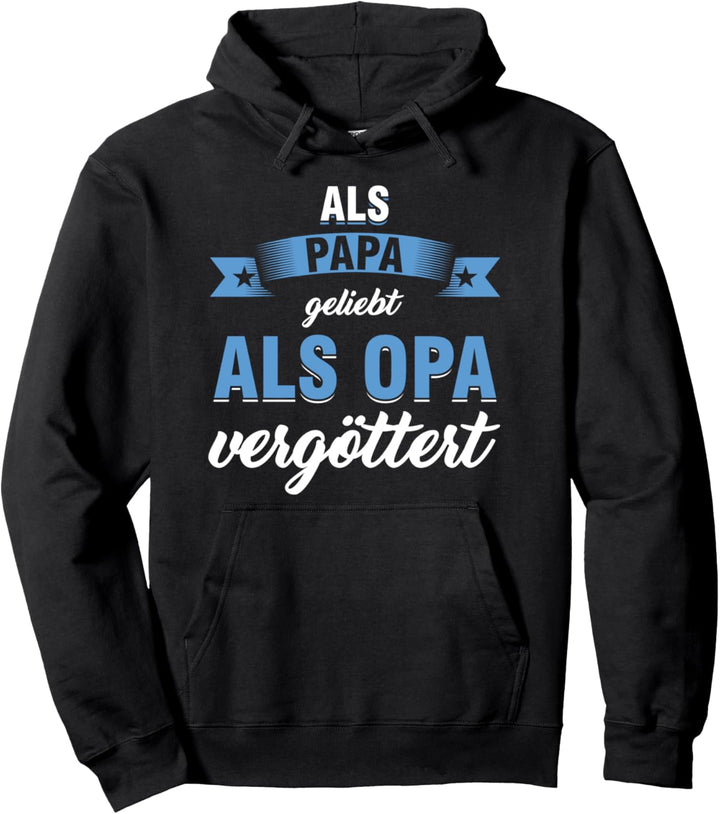Papa Opa Grossvater Enkel Kinder Vatertag Vater Papi Geschenk Pullover Hoodie