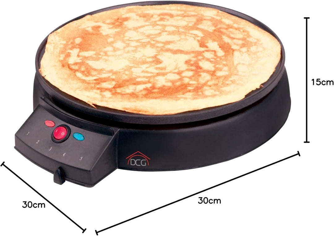 DCG Eltronic cm5760 900 W Schwarz Crepe
