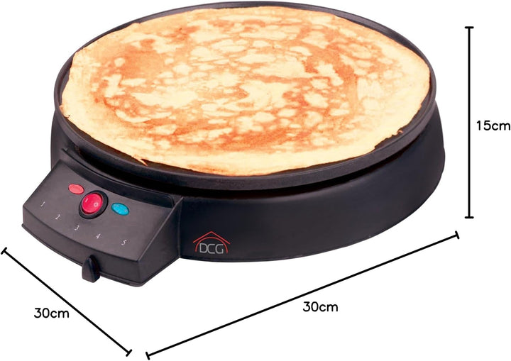 DCG Eltronic cm5760 900 W Schwarz Crepe