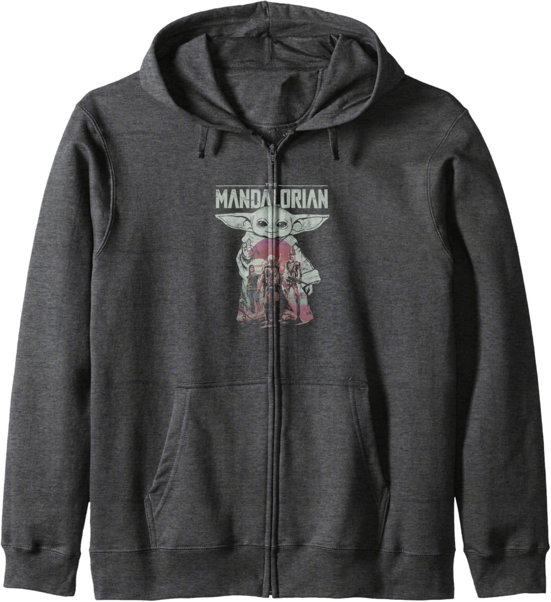 Star Wars: The Mandalorian Grogu The Child Portrait Fill Kapuzenjacke