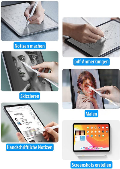 Callstel Pen: Aktiver Touchscreen-Eingabestift für iPad Air/Mini/Pro, Palm Rejection (Digitaler Kuge