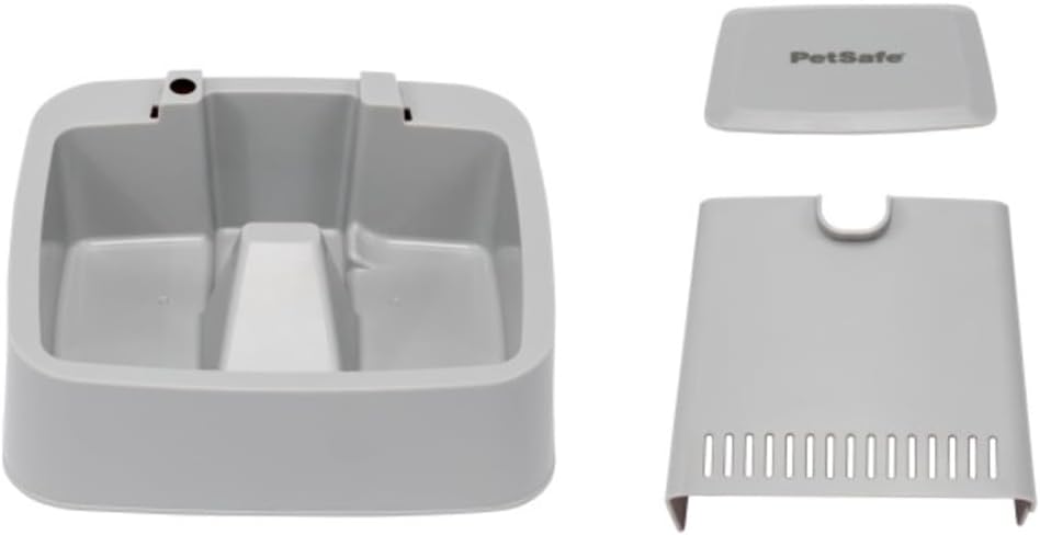 PetSafe 3,7 Liter Trinkbrunnen Drinkwell für Hunde und Katzen, Duales Filtersystem, aus BPA-freiem K