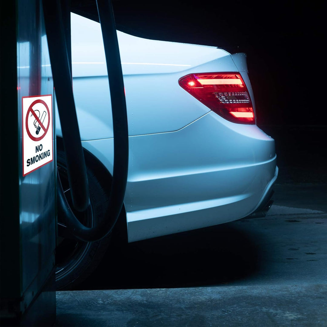 5 Stück No smoking/rauchen verboten Schild 20 x 30 cm aus stabiler PVC Hartschaumplatte 3mm mit UV-S