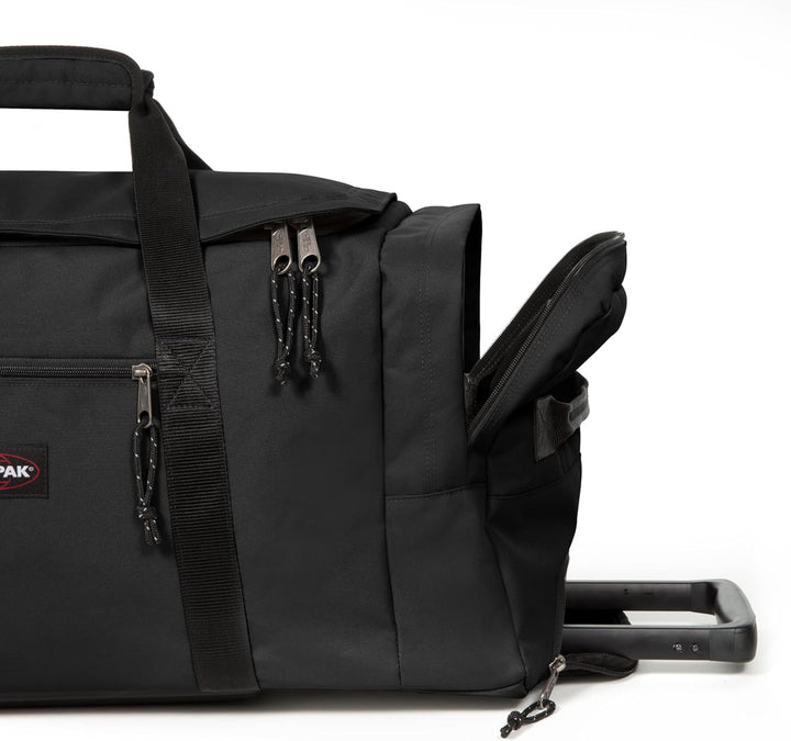 Eastpak Leatherface L + Reisetasche, 86.5 x 36.5 x 38 cm, 104 L - Black (Schwarz), Schwarz