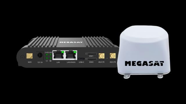 Megasat Camper Connected 5G Ready, LTE/5G + WLAN Router-System, Dual-Band 2,4/5,8 GHz, MIMO-Technolo