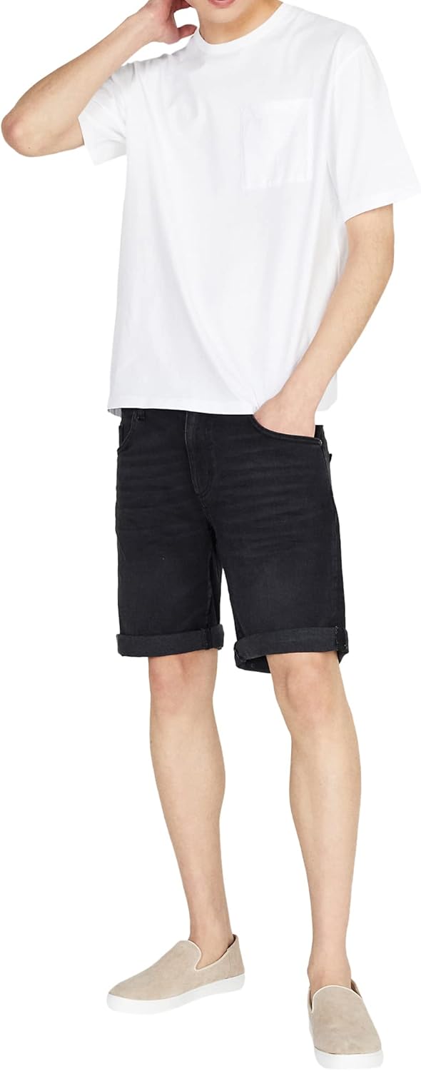 Sisley Herren 4hc1s9001 Bermuda Shorts, Black 800, 36 EU