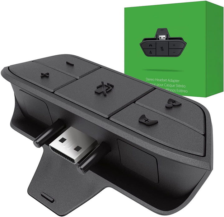Stereo-Headset-Adapter für Xbox, Xbox Headset-Adapter, AOLION Xbox Mic Adapter, Xbox Controller Head