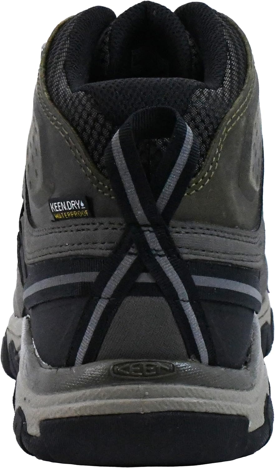 KEEN Targhee III Herren-Wanderstiefel, mittelhoch, wasserdicht 42 EU Weit Dark Olive Brindle
