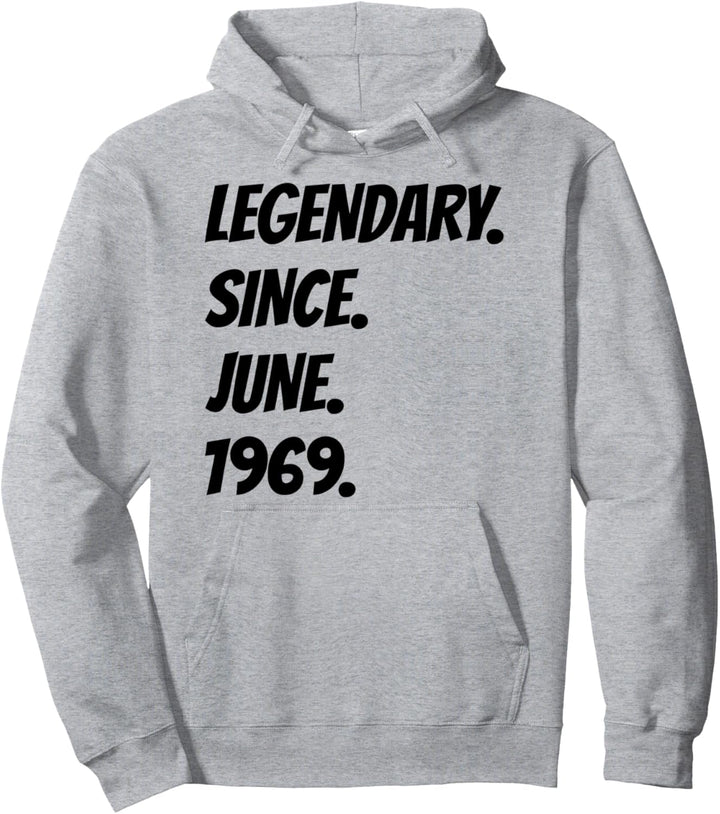 Legendär seit Juni 1969 - Geburtstagsgeschenk Jahrgang 1969 Pullover Hoodie
