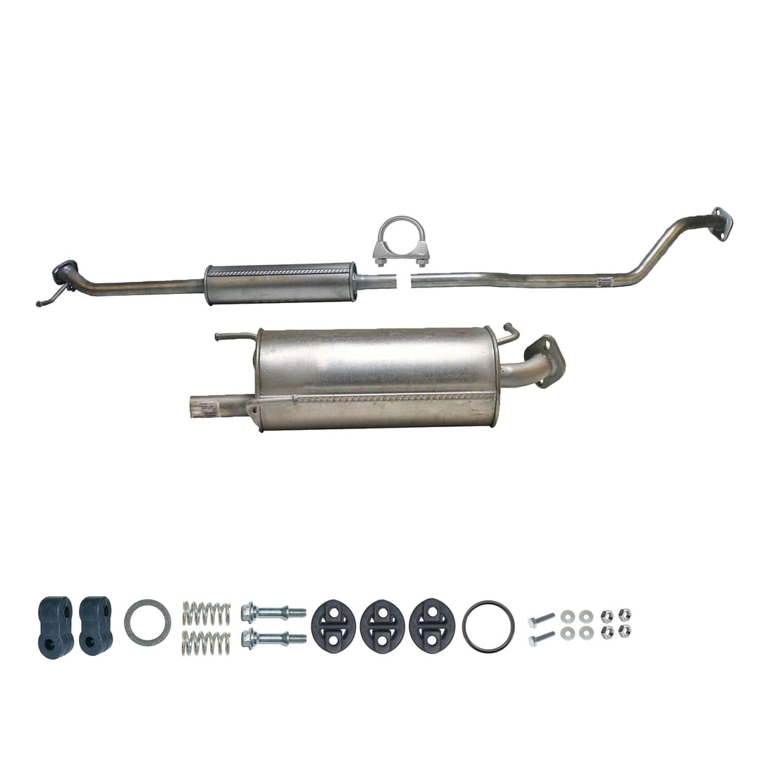 Ferroz Export Ersatz für Auspuffanlage OPEL AGILA B & SUZUKI SPLASH 1.0 65 PS, 68 PS ab. Bj. 2008 Au