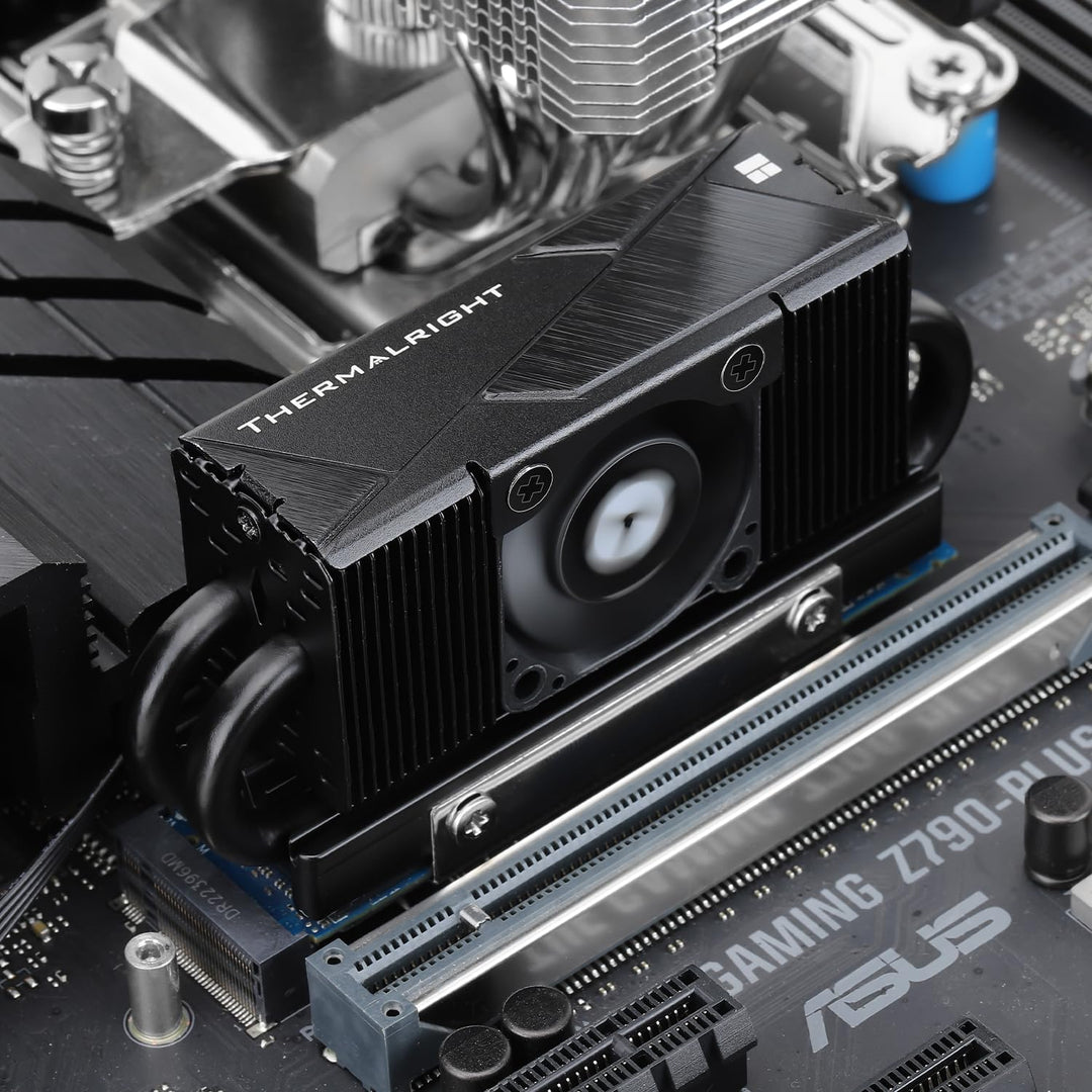 Thermalright HR10 2280 PRO Black SSD-Kühlkörper, doppelseitiger Kühlkörper, mit kleinem und schnelle