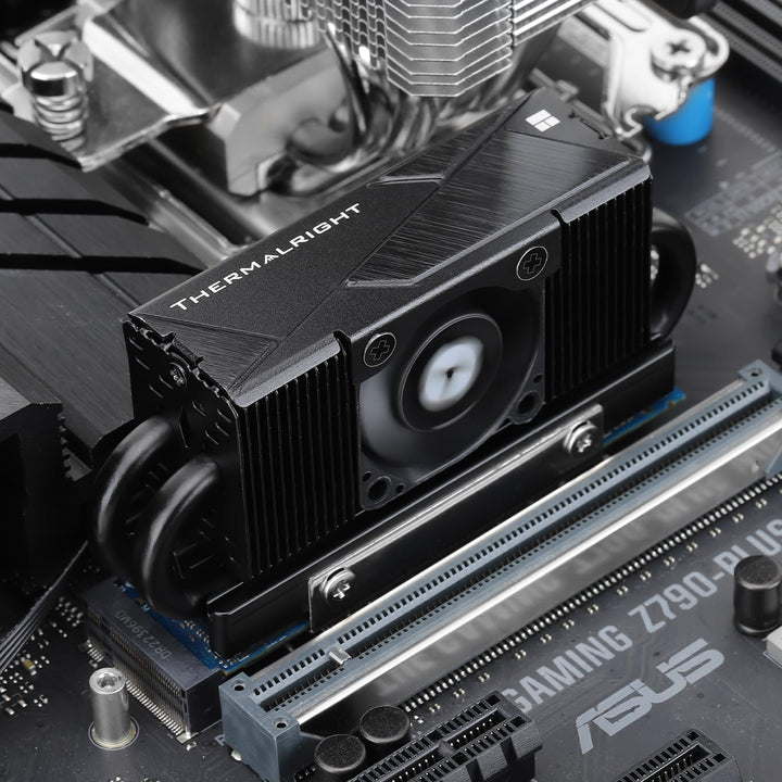 Thermalright HR10 2280 PRO Black SSD-Kühlkörper, doppelseitiger Kühlkörper, mit kleinem und schnelle