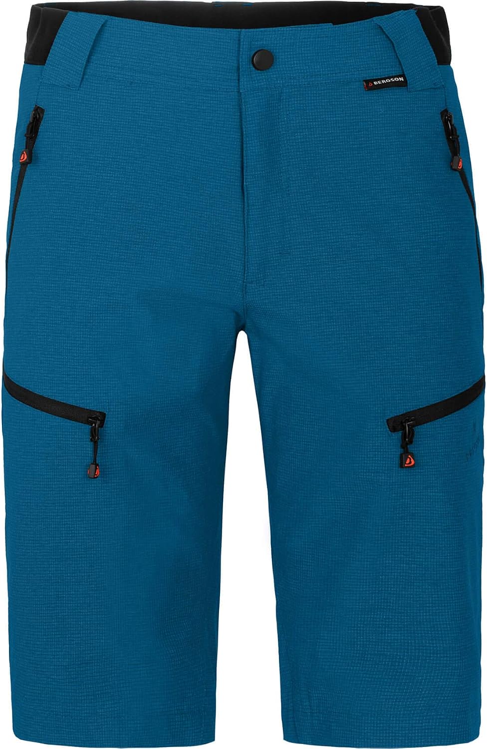 Bergson LEBIKO Bermuda | Herren Wandershorts - Robust elastische Herren Wandershorts in Bermuda-Läng