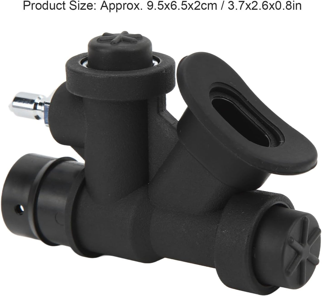 Tauchzubehör, Tauchen BCD Power Inflator Universal 45 Grad Oral Power Inflator K-förmiges Ventil Tra