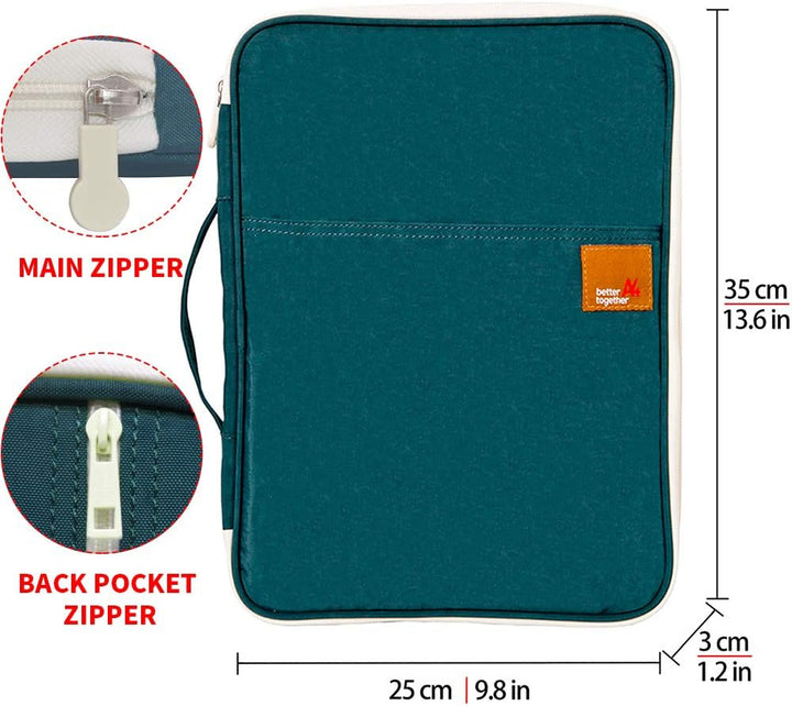 A4 Reisedokumententasche Ausweistasche Multifunktions Dateien Wasserdicht Organizer Messenger Ipad H