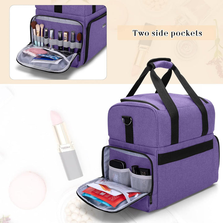 BAFASO Kosmetik Organizer Tasche, Make Up Tasche für Damen, Kulturtasche mit Grosser Kapazität, Kosm