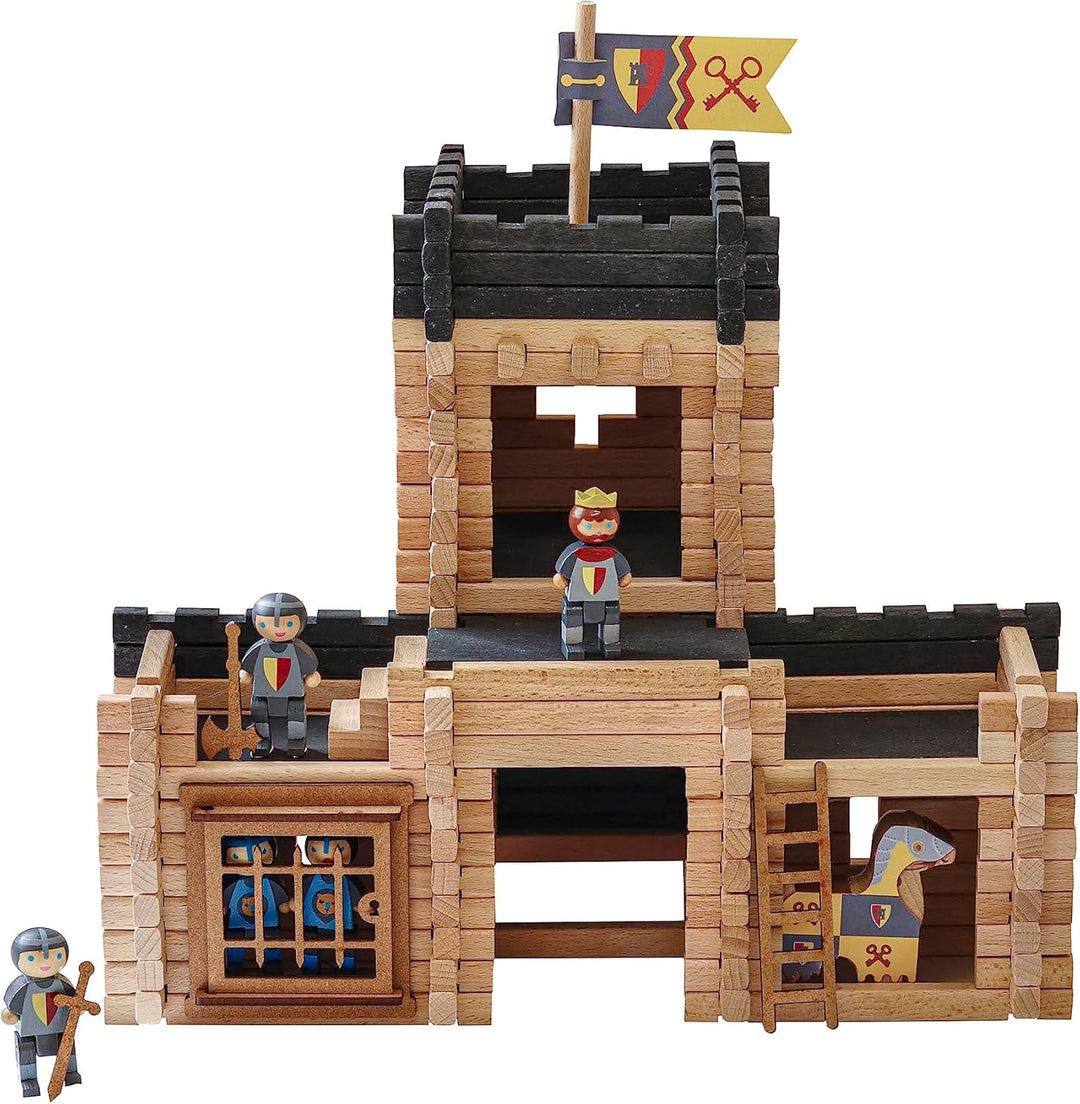 Jeujura - 8028 – Burg Fort et CatapuLTE – 270 Teile – ab 5 Jahren