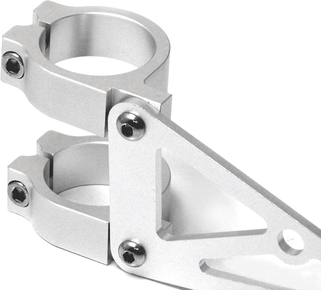 Alchemy Parts Hochwertig 39mm CNC Gebürstetes Aluminium Lenkstangen Halterung Motorrad Scheinwerfer-