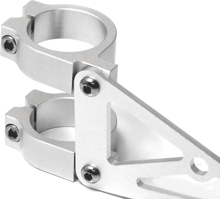 Alchemy Parts Hochwertig 39mm CNC Gebürstetes Aluminium Lenkstangen Halterung Motorrad Scheinwerfer-