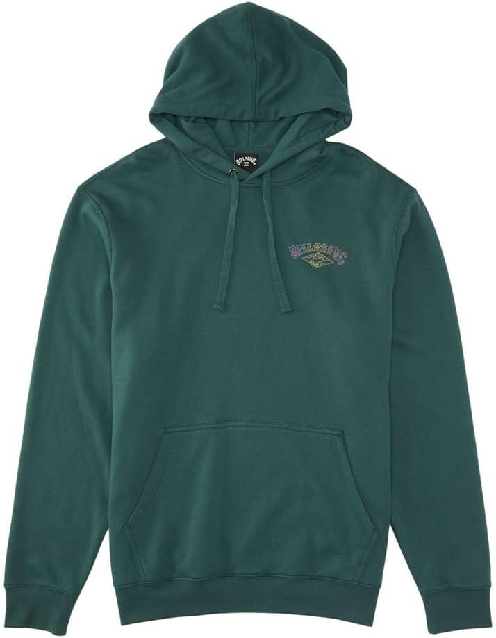 BILLABONG Herren Short Sands Pullover Graphic Sweatshirt Kapuzenpullover M Deep Teal, M Deep Teal