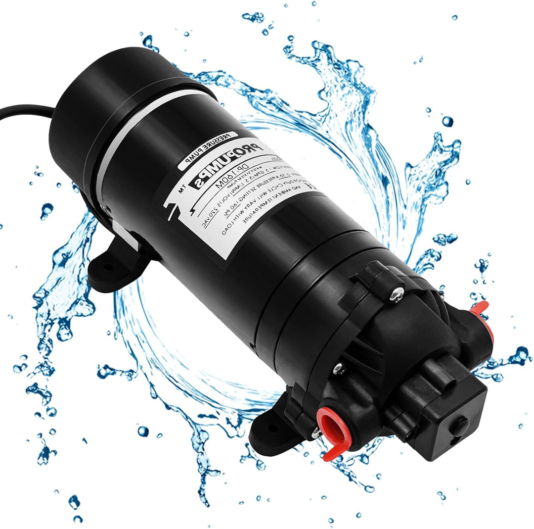 Wassertransferpumpe, 120W 80-90 Psi Gartenpumpen aus Edelstahl tragbare Gartenpumpe Kreiselpumpe Was