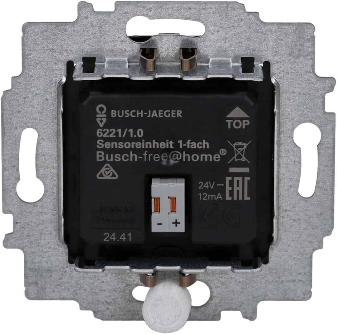 Busch-Jaeger Sensoreinheit 1-Fach 6221/1.0 Busch-Free@Home Bussystem-Tastsensor 4011395179956