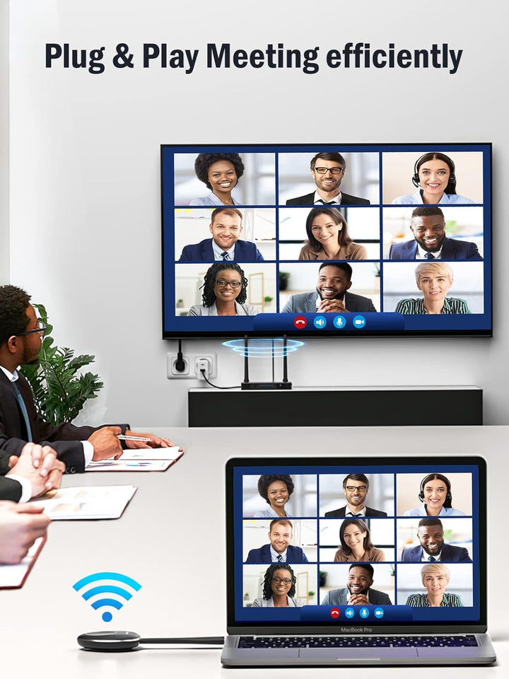 Wireless HDMI Transmitter and Receiver,Lemorele 5G HDMI Drahtlos Ubertragen,164FT/50M HDMI Funkübert