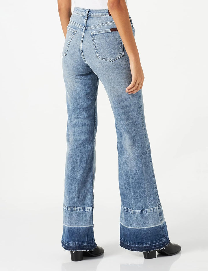 7 For All Mankind Damen Modern Dojo Jeans 31 Light Blue, 31 Light Blue