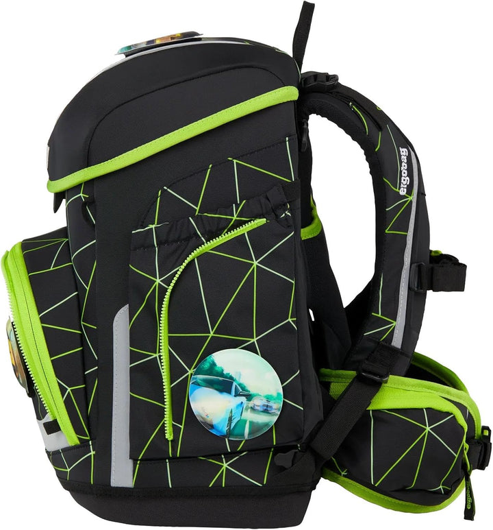 ergobag cubo Set ergonomischer Schulranzen, Vorgänger-Kollektion, klassisch 5-teilig 1. Klasse Grund