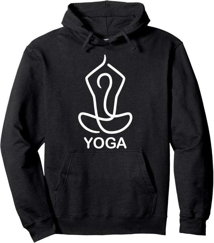 Meditieren Yoga Meditation Namaste Zen Erholung Seele Geist Pullover Hoodie