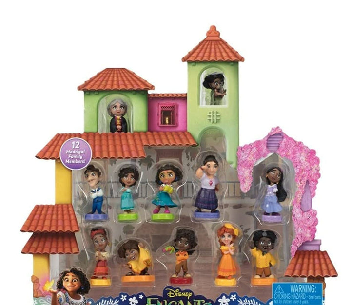 Disney Unisex Kinder Encanto Mi Familia 12 Mini Figure Set, Gold-Coloured