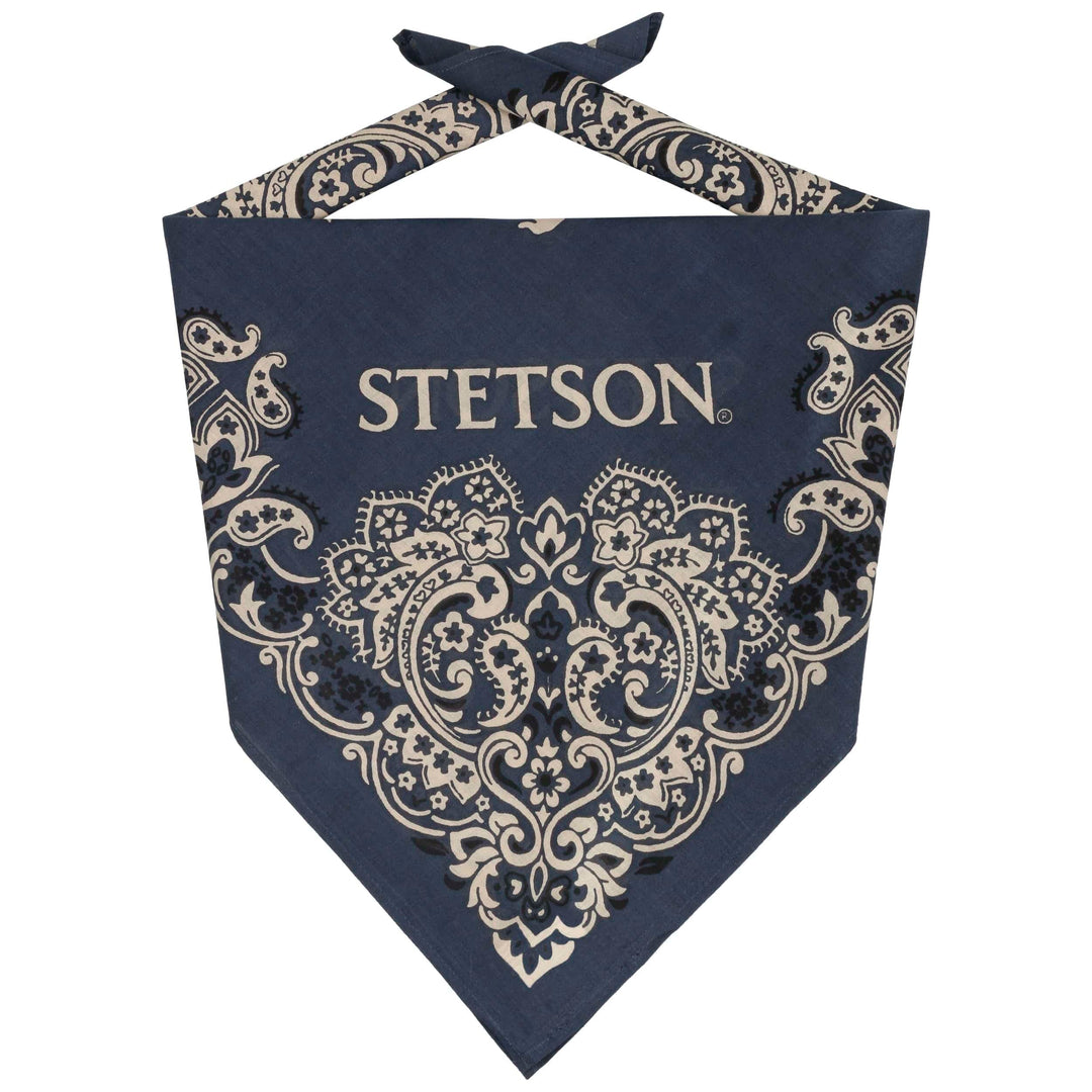 Stetson Paisley Bandana - Kopftuch aus 100% Baumwolle - Bandana mit klassischer Musterung - Für alle